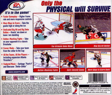 NHL 2000 | PlayStation | back cover | region=North America | source-country=United States | zypher-v2 | moby-68d2113cb914 | Data by MobyGames.com