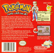 Pokémon Red Version | Game Boy | back cover | region=North America | source-country=United States | zypher-v2 | moby-543edef7bc0b | Data by MobyGames.com