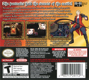 
Castlevania: Portrait of Ruin | Nintendo DS | back cover | Data by MobyGames.com