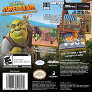 
Shrek SuperSlam | Game Boy Advance | back cover | Data by MobyGames.com
