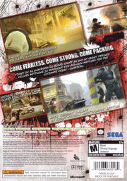 
The Club | Xbox 360 | back cover | Data by MobyGames.com