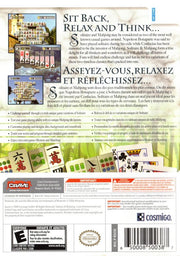 
Solitaire & Mahjong | Wii | back cover | Data by MobyGames.com