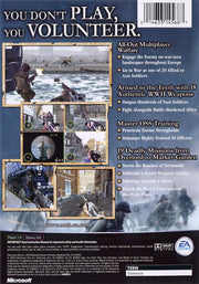 Medal of Honor: Frontline | Xbox | back cover | region=North America | source-country=Canada,United States | zypher-v2 | moby-ffa4ce6cd901 | Data by MobyGames.com