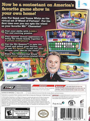 Wheel of Fortune | Wii | back cover | region=North America | source-country=Canada,United States | zypher-v2 | moby-1ea94ff8d543 | Data by MobyGames.com