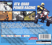 
ATV: Quad Power Racing | PlayStation | back cover | Region: North America | source-country=United States | Data by MobyGames.com