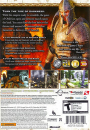 The Elder Scrolls IV: Oblivion | Xbox 360 | back cover | region=North America | source-country=United States | zypher-v2 | moby-08c493a9b0bc | Data by MobyGames.com