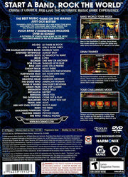 
Rock Band 2 | PlayStation 2 | back cover | Region: North America | source-country=United States | Data by MobyGames.com