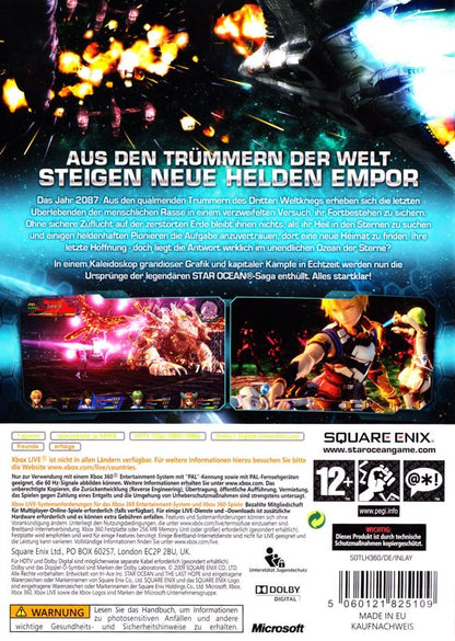 Star Ocean: The Last Hope | Xbox 360 | back cover | region=Germany | source-country=Germany | zypher-v2 | moby-8656b779da98 | Data by MobyGames.com