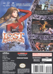 
Lost Kingdoms | GameCube | back cover | Data by MobyGames.com