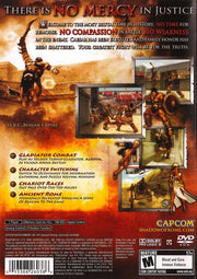 
Shadow of Rome | PlayStation 2 | back cover | Region: North America | source-country=United States | Data by MobyGames.com