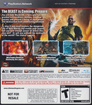 
inFAMOUS 2 | PlayStation 3 | back cover | Region: North America | source-country=United States | Data by MobyGames.com