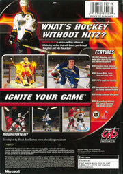 
NHL HITZ 20-03 | Xbox | back cover | Data by MobyGames.com
