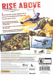 Pure | Xbox 360 | back cover | region=North America | source-country=United States | zypher-v2 | moby-0f3cb2bf4ecf | Data by MobyGames.com