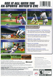 MVP Baseball 2005 | Xbox | back cover | region=North America | source-country=United States | zypher-v2 | moby-9f1abe6aea61 | Data by MobyGames.com
