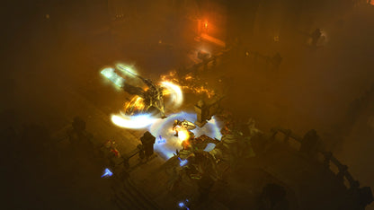 
Diablo III: Eternal Collection | Xbox One | gameplay screenshot | Magical attacks during dungeon combat | Source: official Xbox BZ84XLQBRHTG | screenshot=02