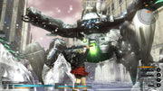 
Final Fantasy Type-0 HD | Xbox One | gameplay screenshot | Seven attacks an airborne mechanical enemy