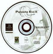 
Parasite Eve II | PlayStation | game disc 1 of 2 | Region: North America | source-country=Canada,United States | Data by MobyGames.com