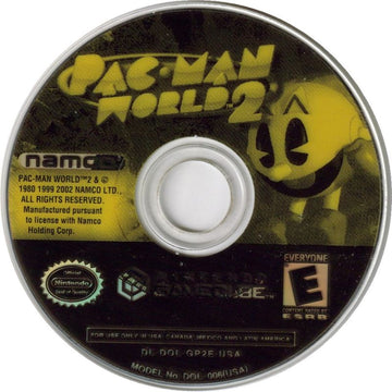 
Pac-Man Vs. / Pac-Man World 2 | GameCube | game disc 2 of 2 | Data by MobyGames.com
