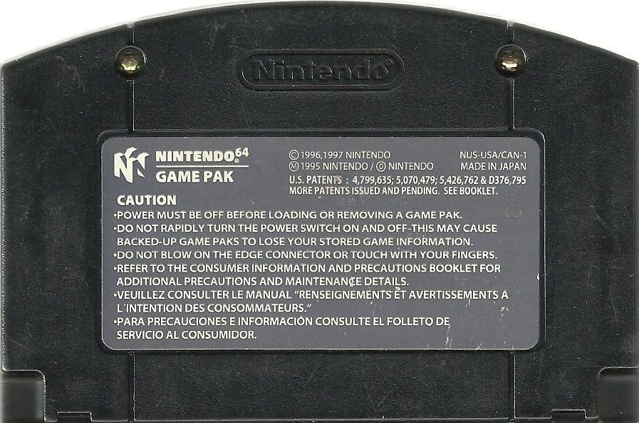 
Tom Clancy's Rainbow Six | Nintendo 64 | game disc 2 of 2 | Data by MobyGames.com