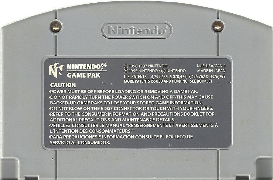 
Perfect Dark | Nintendo 64 | game disc 2 of 2 | Data by MobyGames.com