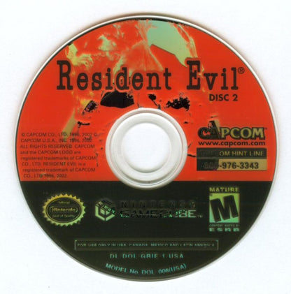 
Resident Evil | GameCube | game disc 2 of 2 | Data by MobyGames.com