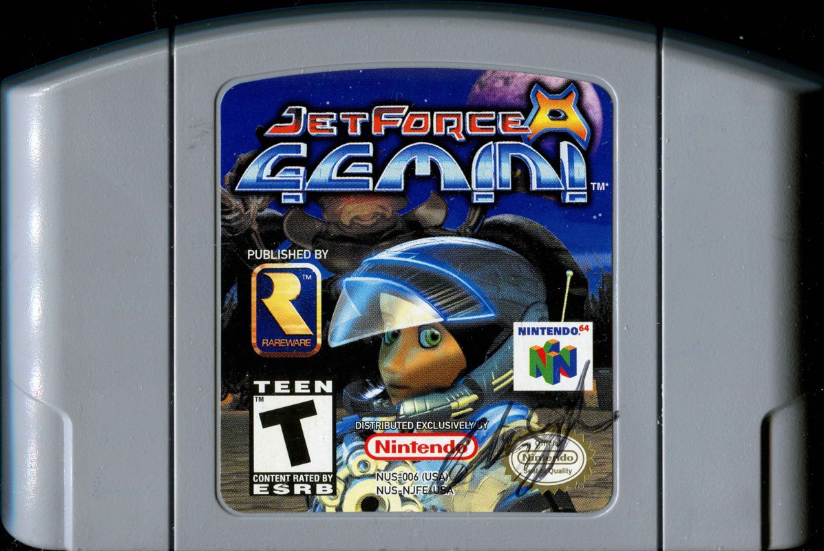 
Jet Force Gemini | Nintendo 64 | game disc 2 of 2 | Data by MobyGames.com