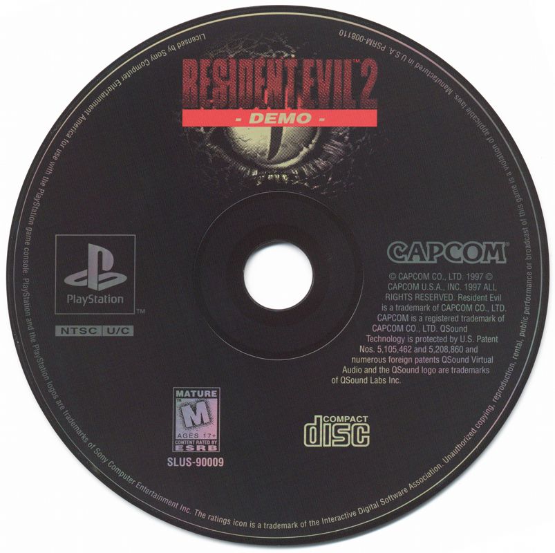 Resident Evil: Director's Cut | PlayStation | game disc 2 of 2 | Region: North America | source-country=United States | Data by MobyGames.com