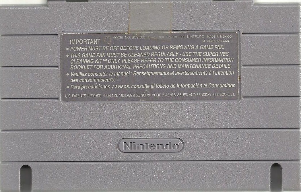 
Donkey Kong Country | SNES | game disc 2 of 2 | Data by MobyGames.com