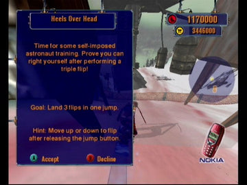 
Dark Summit | GameCube | gameplay screenshot | Data by MobyGames.com