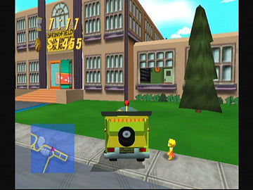 
The Simpsons: Road Rage | GameCube | gameplay screenshot | Data by MobyGames.com
