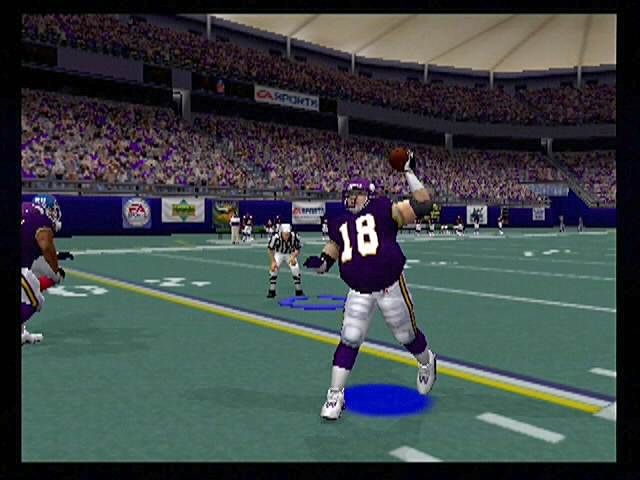 Madden NFL 2001 | PlayStation 2 | gameplay screenshot | region=North America | source-country= | zypher-v2 | moby-229412a4b2f5 | Data by MobyGames.com