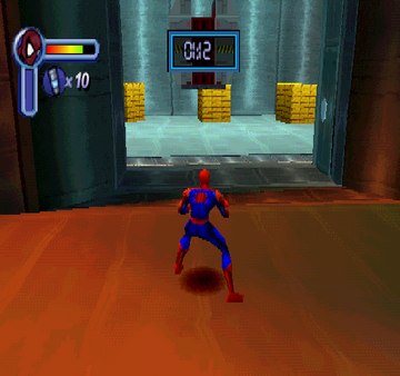 
Spider-Man | PlayStation | gameplay screenshot | Region: North America | source-country= | Data by MobyGames.com