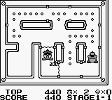 Lock n' Chase | Game Boy | gameplay screenshot | region=North America | source-country= | zypher-v2 | moby-d69c0425e846 | Data by MobyGames.com