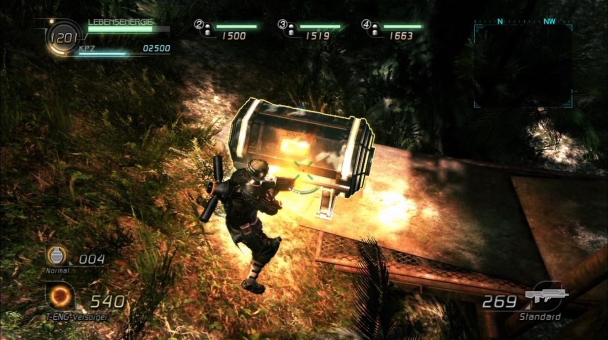 Lost Planet 2 | Xbox 360 | gameplay screenshot | region=North America | source-country= | zypher-v2 | moby-0a0ee078370c | Data by MobyGames.com