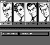 
Raging Fighter | Game Boy | gameplay screenshot | Data by MobyGames.com