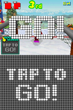 
SBK: Snowboard Kids | Nintendo DS | gameplay screenshot | Data by MobyGames.com