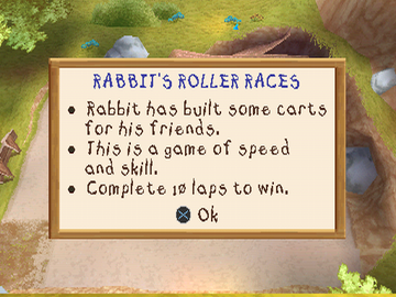 
Disney's Pooh's Party Game: In Search of the Treasure | PlayStation | gameplay screenshot | Data by MobyGames.com