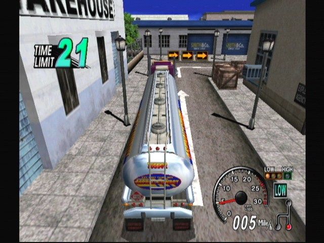 
Eighteen Wheeler: American Pro Trucker | GameCube | gameplay screenshot | Data by MobyGames.com