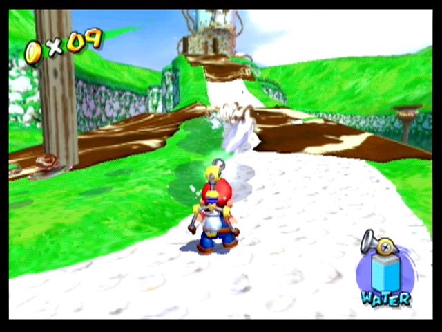 Super Mario Sunshine | GameCube | gameplay screenshot | region=North America | source-country= | zypher-v2 | moby-f668163cd2b4 | Data by MobyGames.com