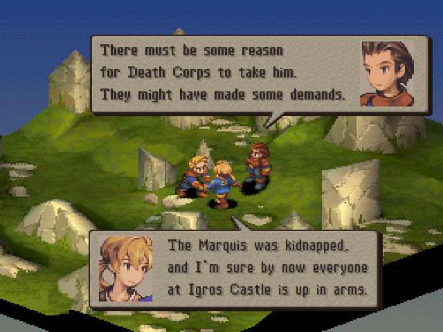 
Final Fantasy Tactics | PlayStation | gameplay screenshot | Region: North America | source-country= | Data by MobyGames.com
