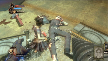 BioShock 2 | Xbox 360 | gameplay screenshot | region=North America | source-country= | zypher-v2 | moby-75295327712a | Data by MobyGames.com