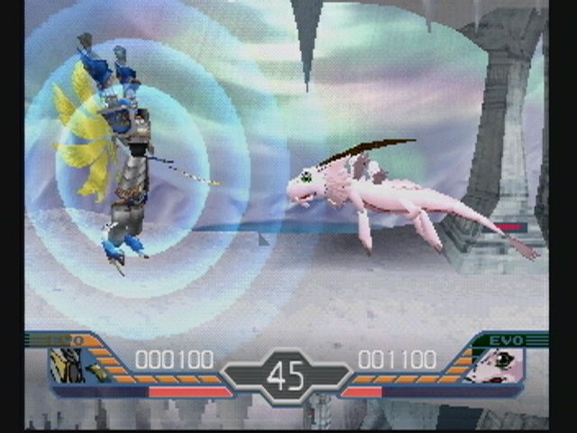 Digimon Rumble Arena | PlayStation | gameplay screenshot | region=North America | source-country= | zypher-v2 | moby-4b491e6a4c04 | Data by MobyGames.com