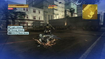 Metal Gear Rising: Revengeance | PlayStation 3 | gameplay screenshot | region=North America | source-country= | zypher-v2 | moby-1fd39e5f01a1 | Data by MobyGames.com