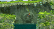 Rayman Origins | Wii | gameplay screenshot | region=North America | source-country= | zypher-v2 | moby-0b2668486b90 | Data by MobyGames.com