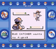 Pokémon Blue Version | Game Boy | gameplay screenshot | region=North America | source-country= | zypher-v2 | moby-555f63013c7b | Data by MobyGames.com