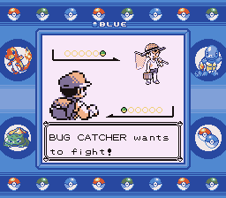 Pokémon Blue Version | Game Boy | gameplay screenshot | region=North America | source-country= | zypher-v2 | moby-555f63013c7b | Data by MobyGames.com