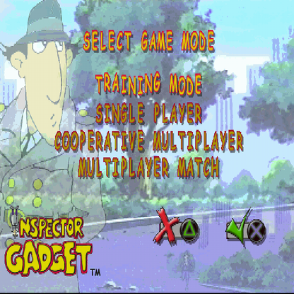 
Inspector Gadget: Gadget's Crazy Maze | PlayStation | gameplay screenshot | Region: North America | source-country= | Data by MobyGames.com