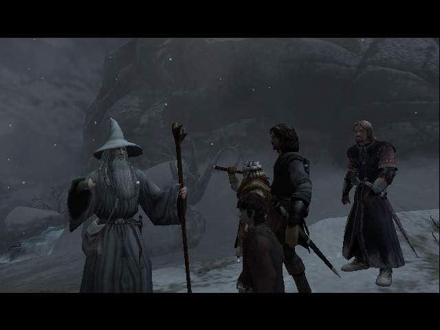 
The Lord of the Rings: The Two Towers | PlayStation 2 | gameplay screenshot | Region: North America | source-country= | Data by MobyGames.com