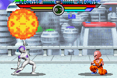 
Dragon Ball Z: Taiketsu | Game Boy Advance | gameplay screenshot | Data by MobyGames.com