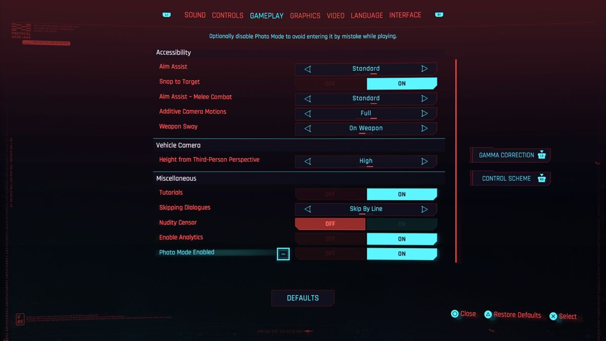 
Cyberpunk 2077 | PlayStation 4 | gameplay screenshot | Data by MobyGames.com
